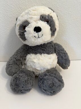 Spark Create Imagine Plush Toy - Grey and Cream Fluffy panda plush